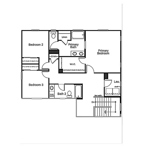 a picture of a bench in a white building