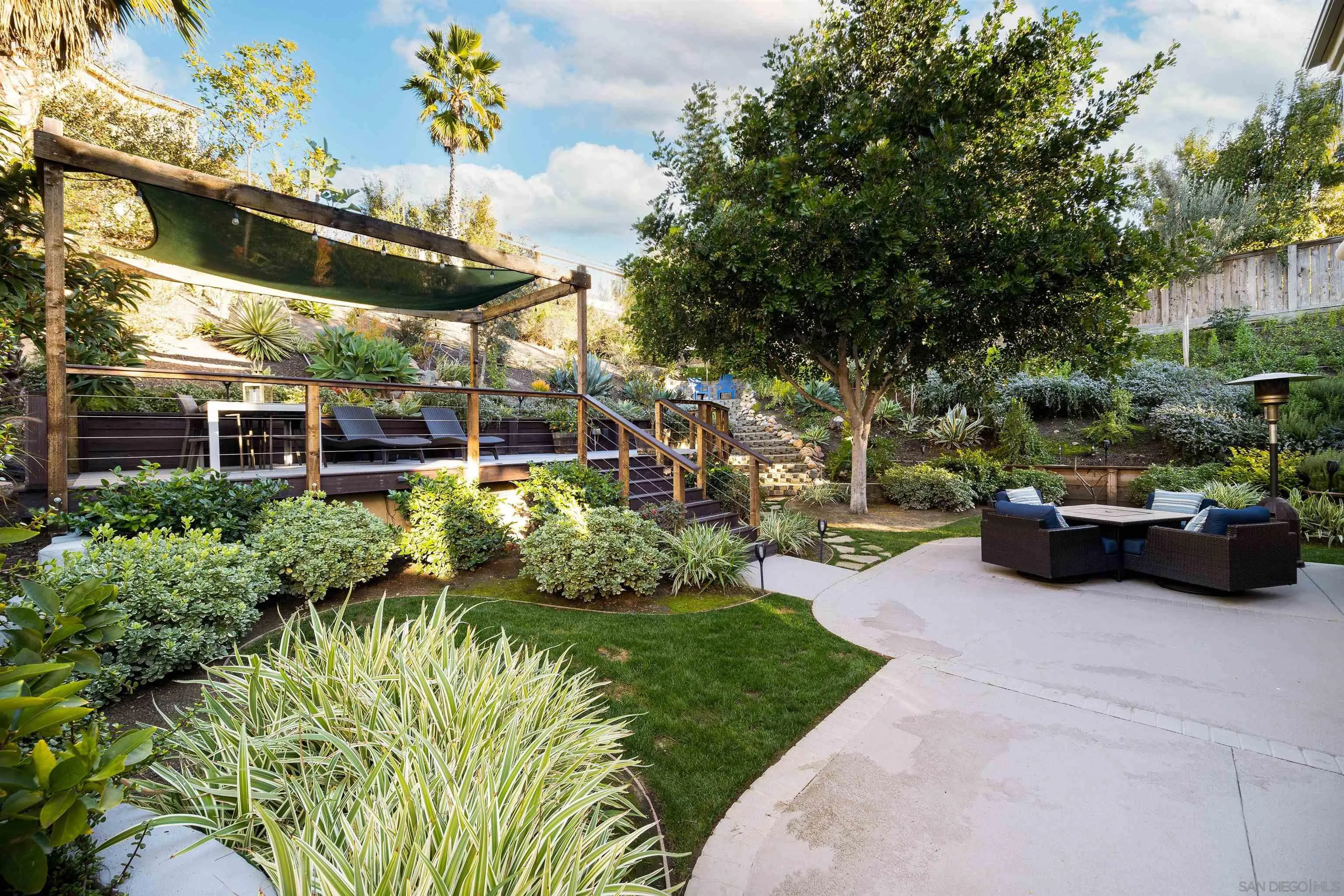 13835 Carmel Ridge Road San Diego, CA 92128 - Photo 24 of 38 a view of a chairs and table in a patio