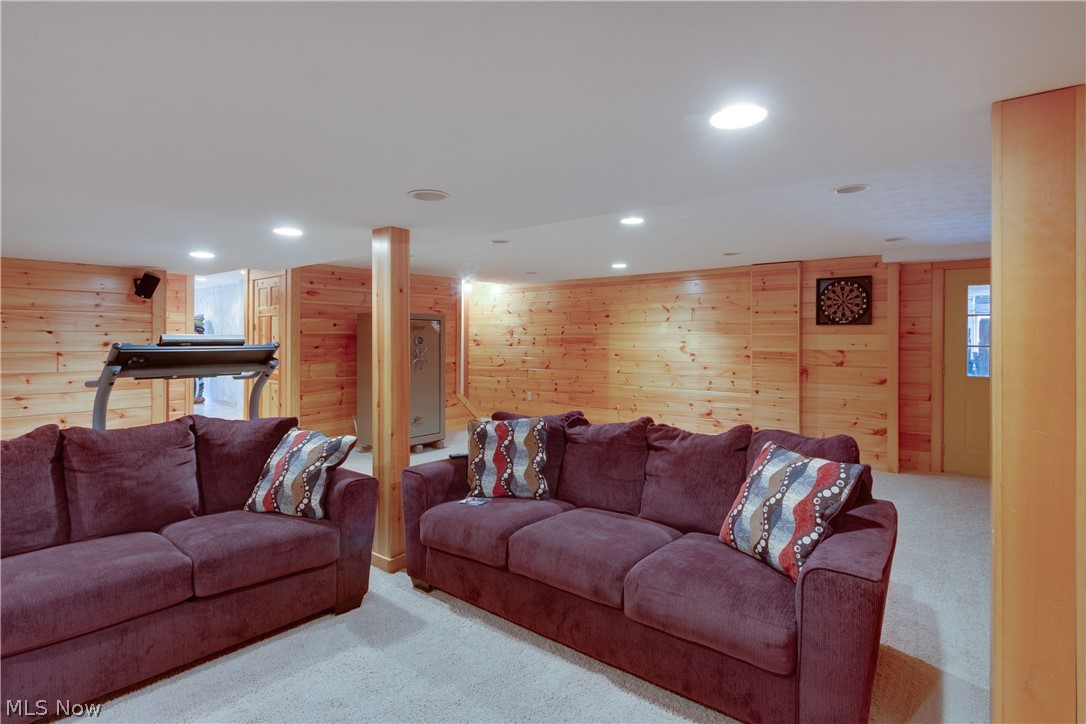 9493 Mentor Road Chardon, OH 44024 - Photo 27 of 35 Finished lower level Family Rec/Room