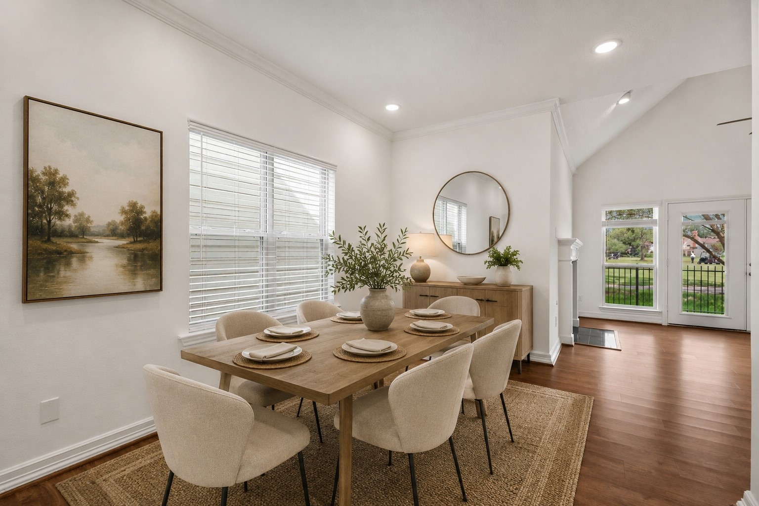 7635 Ameswood Road Houston, TX 77095 - Photo 11 of 39 Dining room or flex room. Digitally staged.