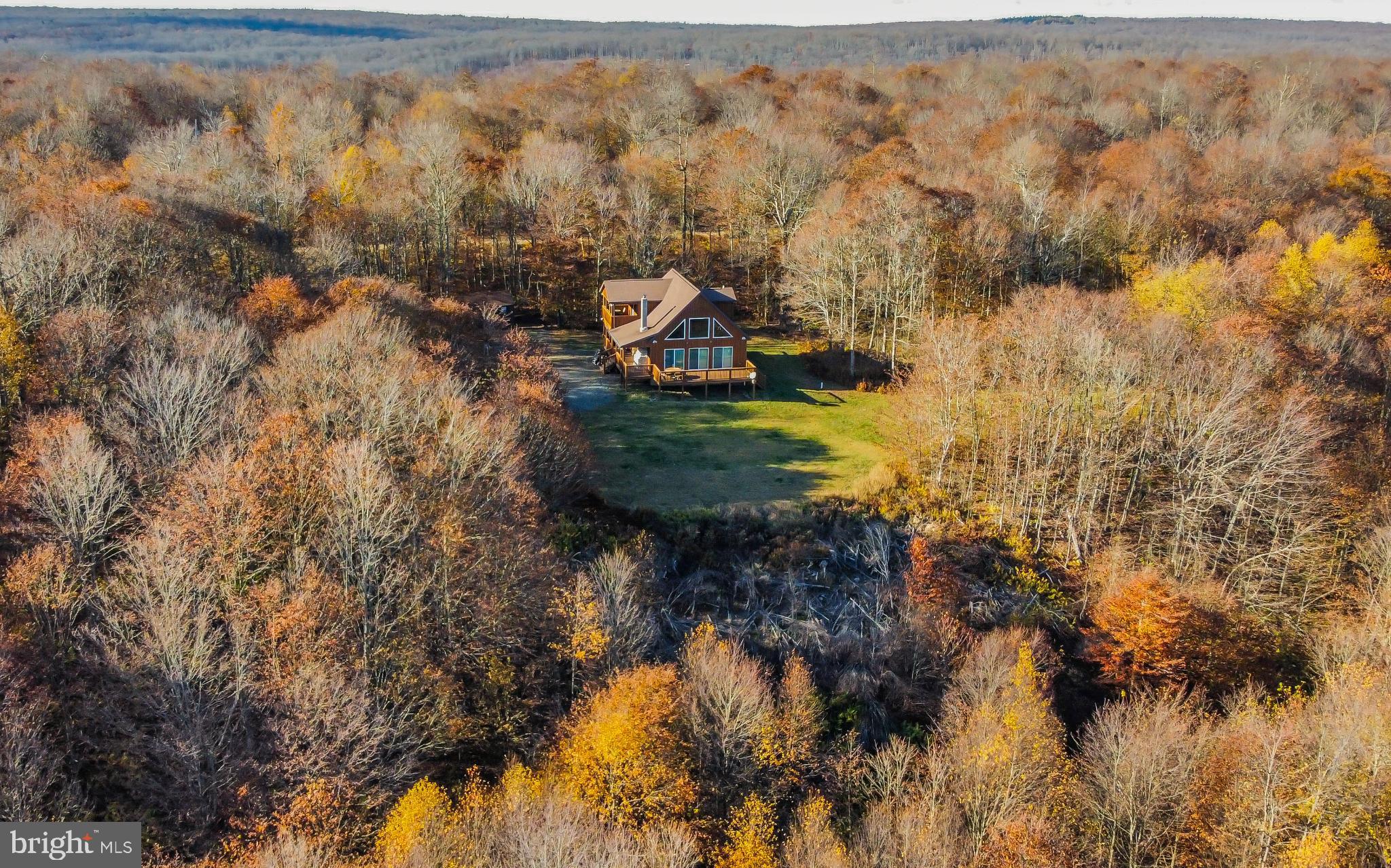 115 Glory Rdg Road Shunk, PA 17768 - Photo 32 of 35 Secluded retreat amidst vibrant autumn hues.