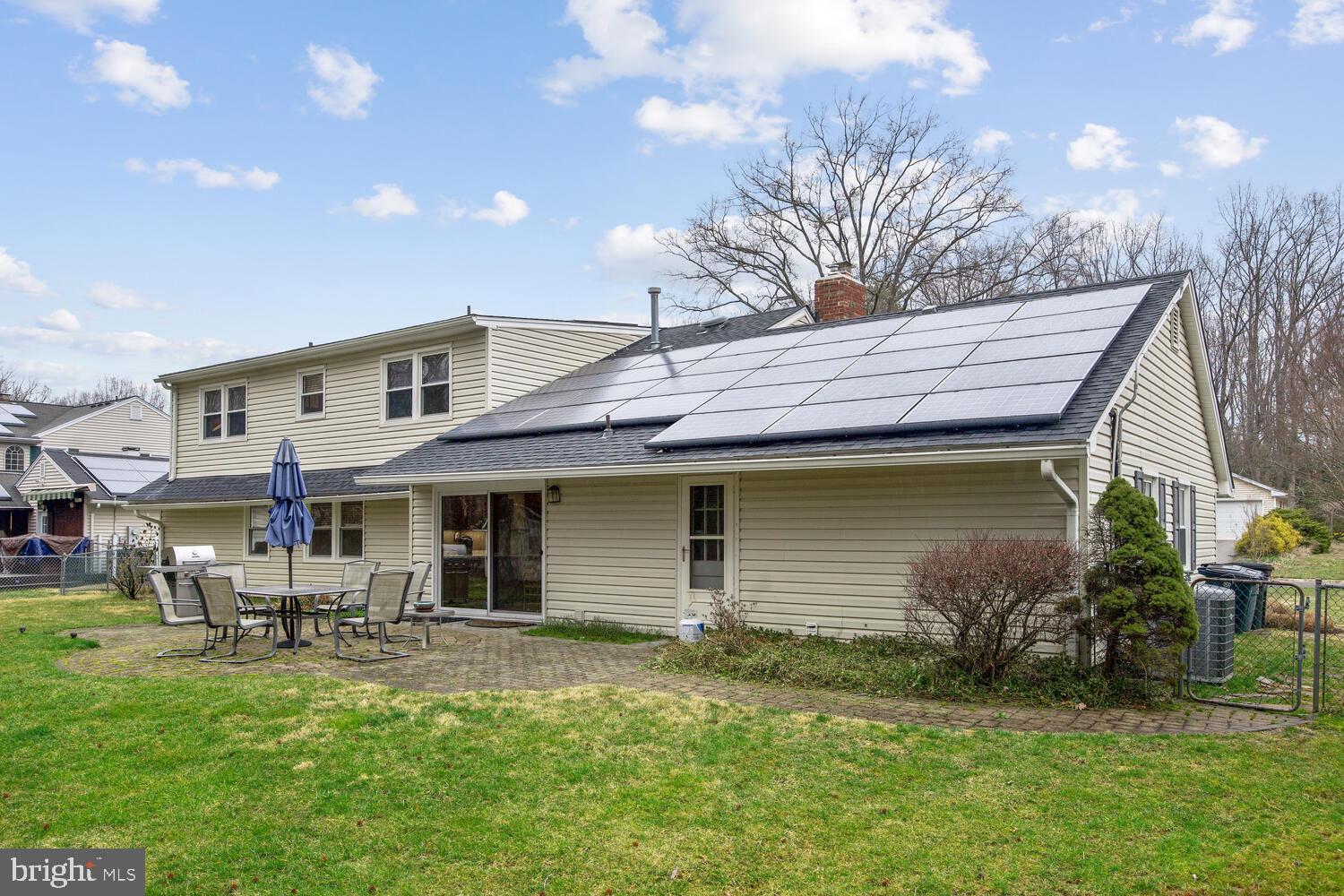 8759 Oxwell Lane Laurel, MD 20708 - Photo 36 of 42 Rear view solar panels