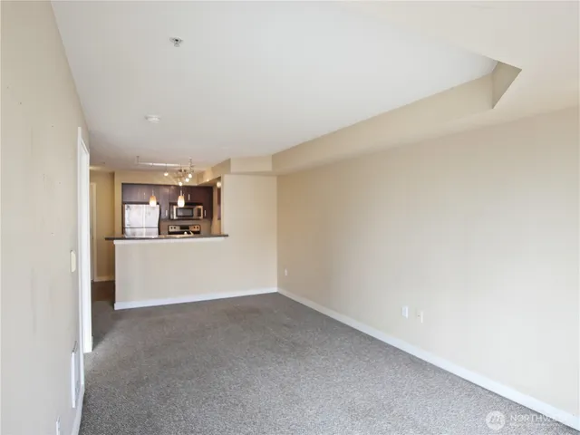 a view of a room with window