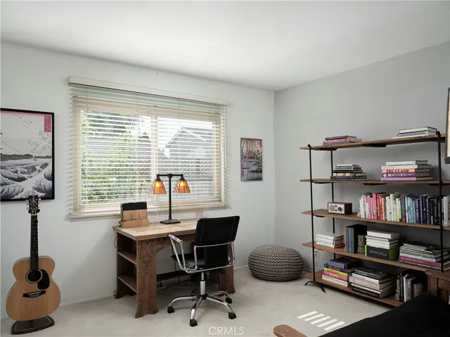 a view of a workspace with a window and workspace