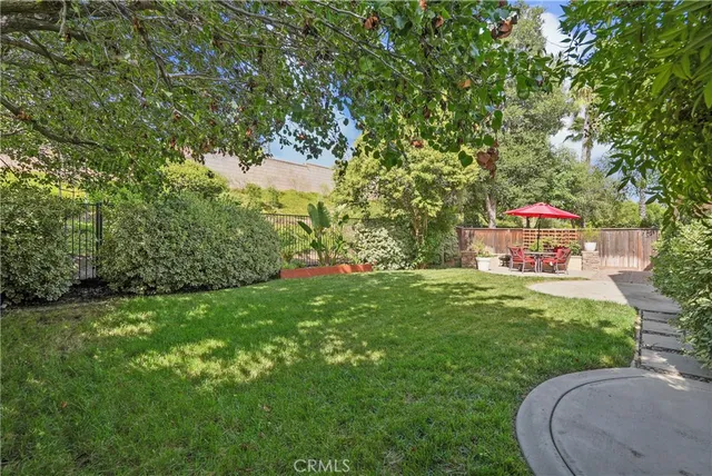 a view of outdoor space and yard