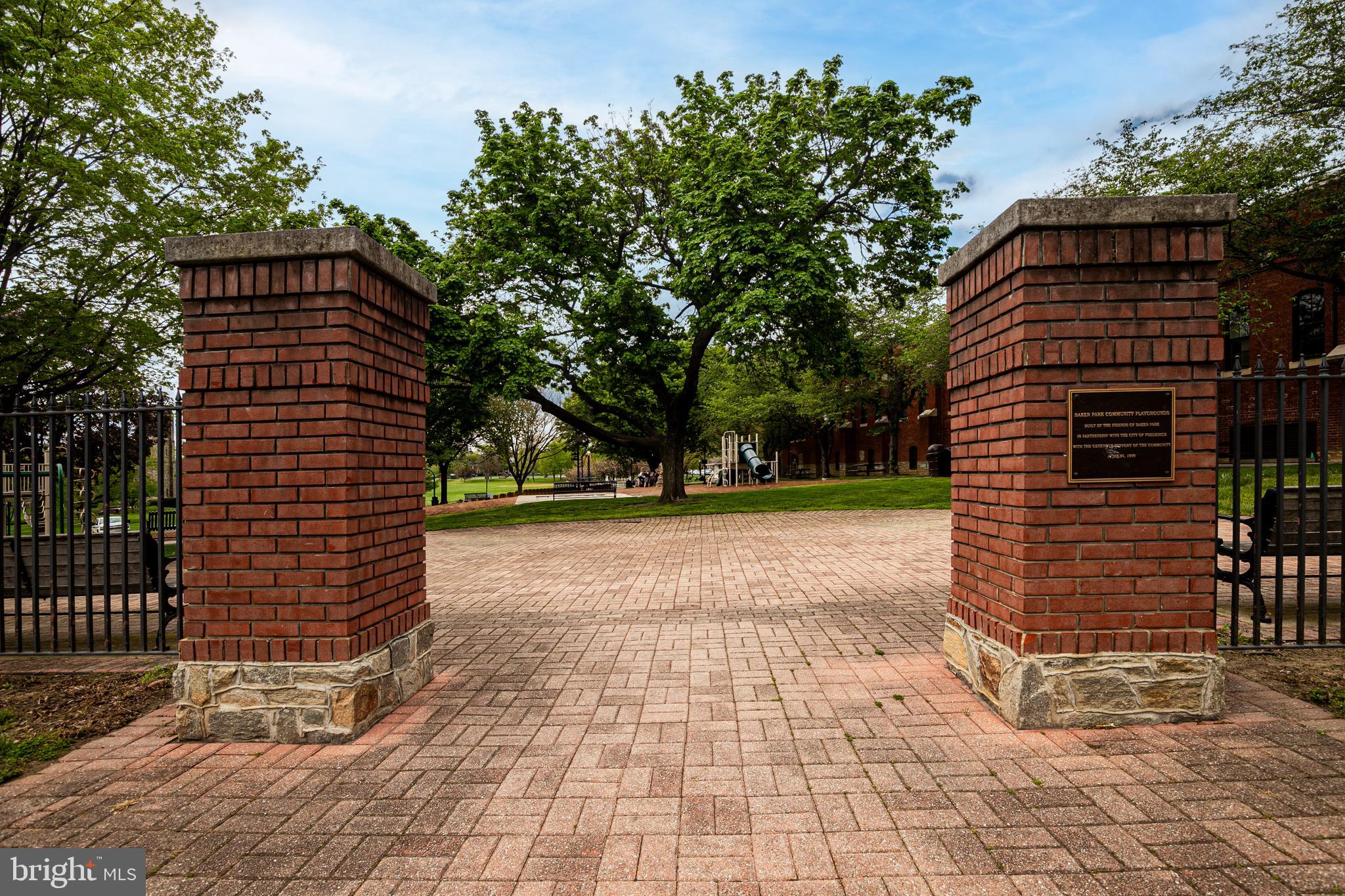 404 Biggs Avenue Frederick, MD 21702 - Photo 41 of 47 a view of a pathway both side of building