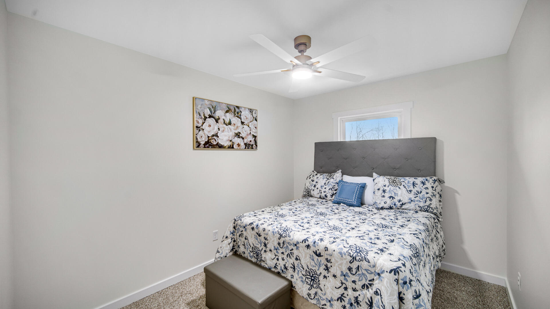 1330 Idaho Street Gary, IN 46403 - Photo 13 of 23 a bedroom with a bed and a painting on the wall
