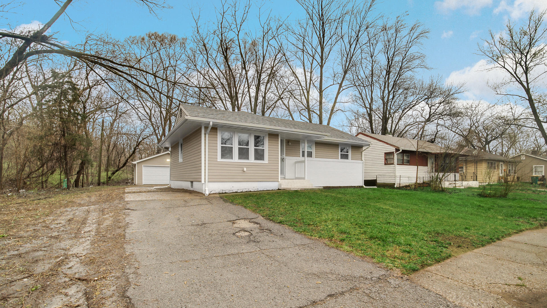 1330 Idaho Street Gary, IN 46403 - Photo 3 of 23 a view of a yard with a house