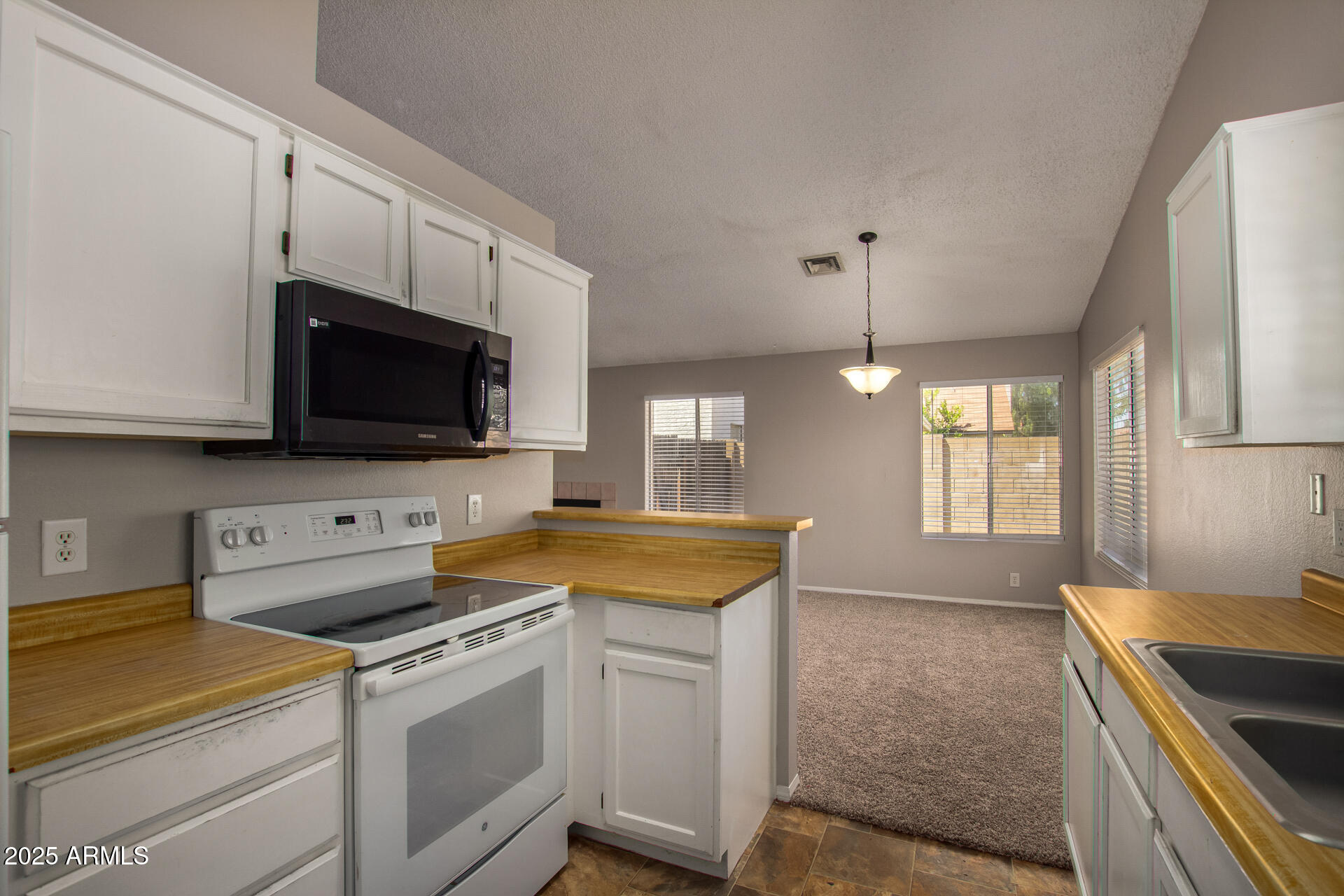 10015 North 66th Drive Glendale, AZ 85302 - Photo 7 of 20 a kitchen with a stove and a microwave