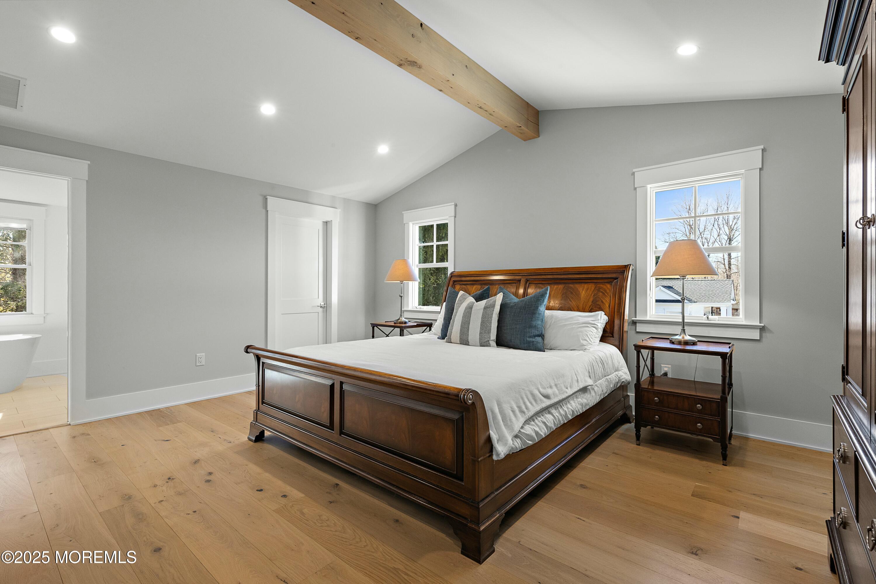 615 Harding Road Little Silver, NJ 07739 - Photo 35 of 94 a bed room with a bed and a table