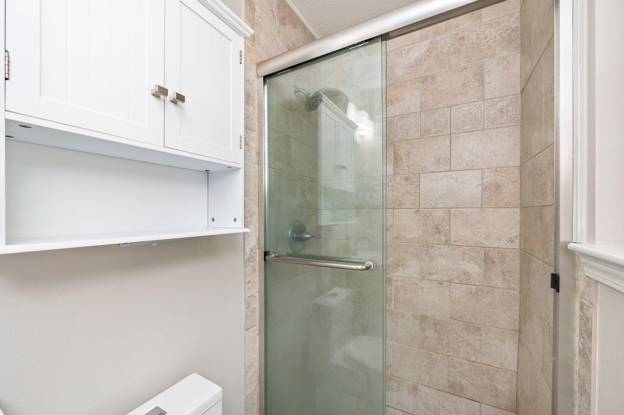 149 Shady Lane Crestview, FL 32536 - Photo 39 of 50 a bathroom with a shower and a toilet