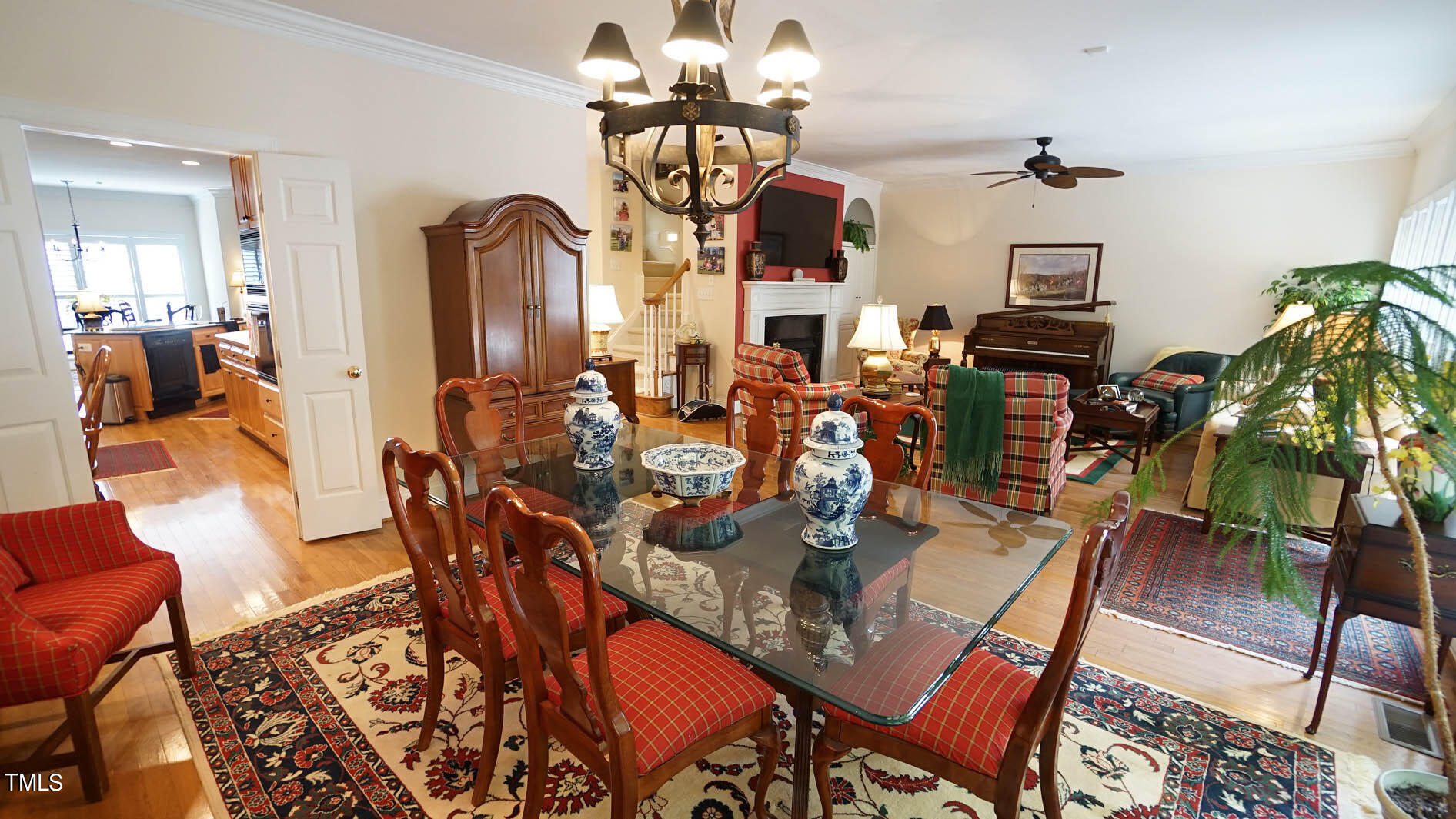 2213 Landings Way Raleigh, NC 27615 - Photo 16 of 28 DINING ROOM &LIVING ROOM