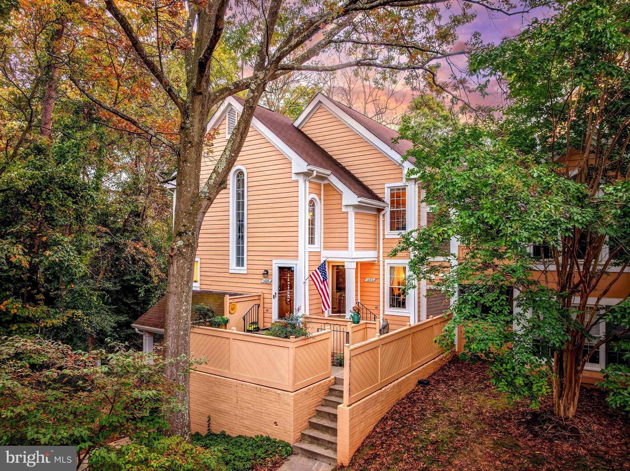 1483 Church Hill Place Reston, VA 20194 - Photo 1 of 38 a view of a house with backyard