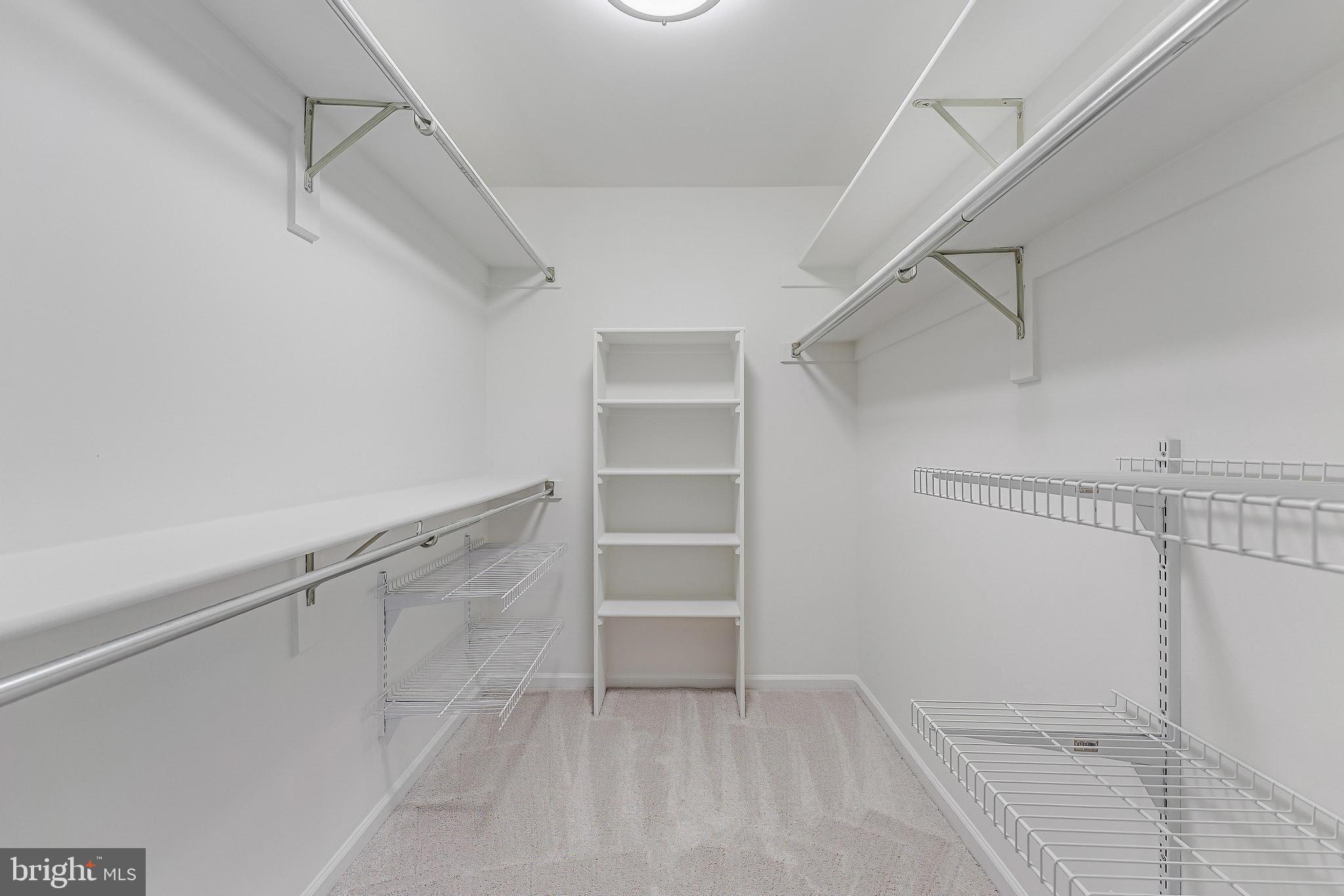 1483 Church Hill Place Reston, VA 20194 - Photo 19 of 38 a view of walk in closet with empty racks