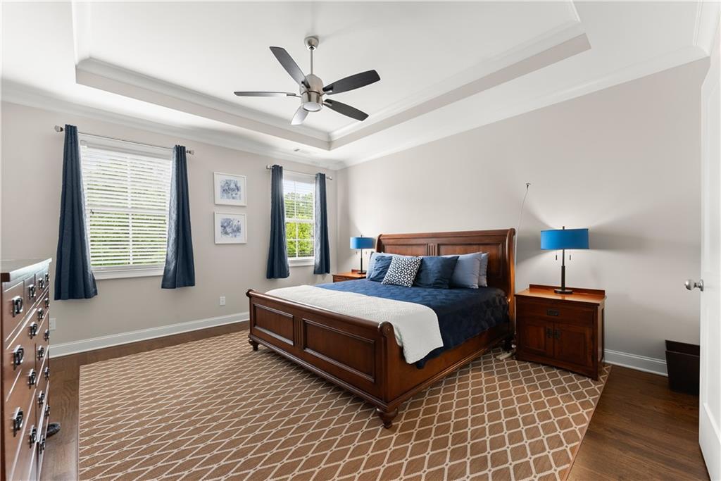 3206 Ridge Towne Place Duluth, GA 30096 - Photo 20 of 42 a bedroom with a bed and a window