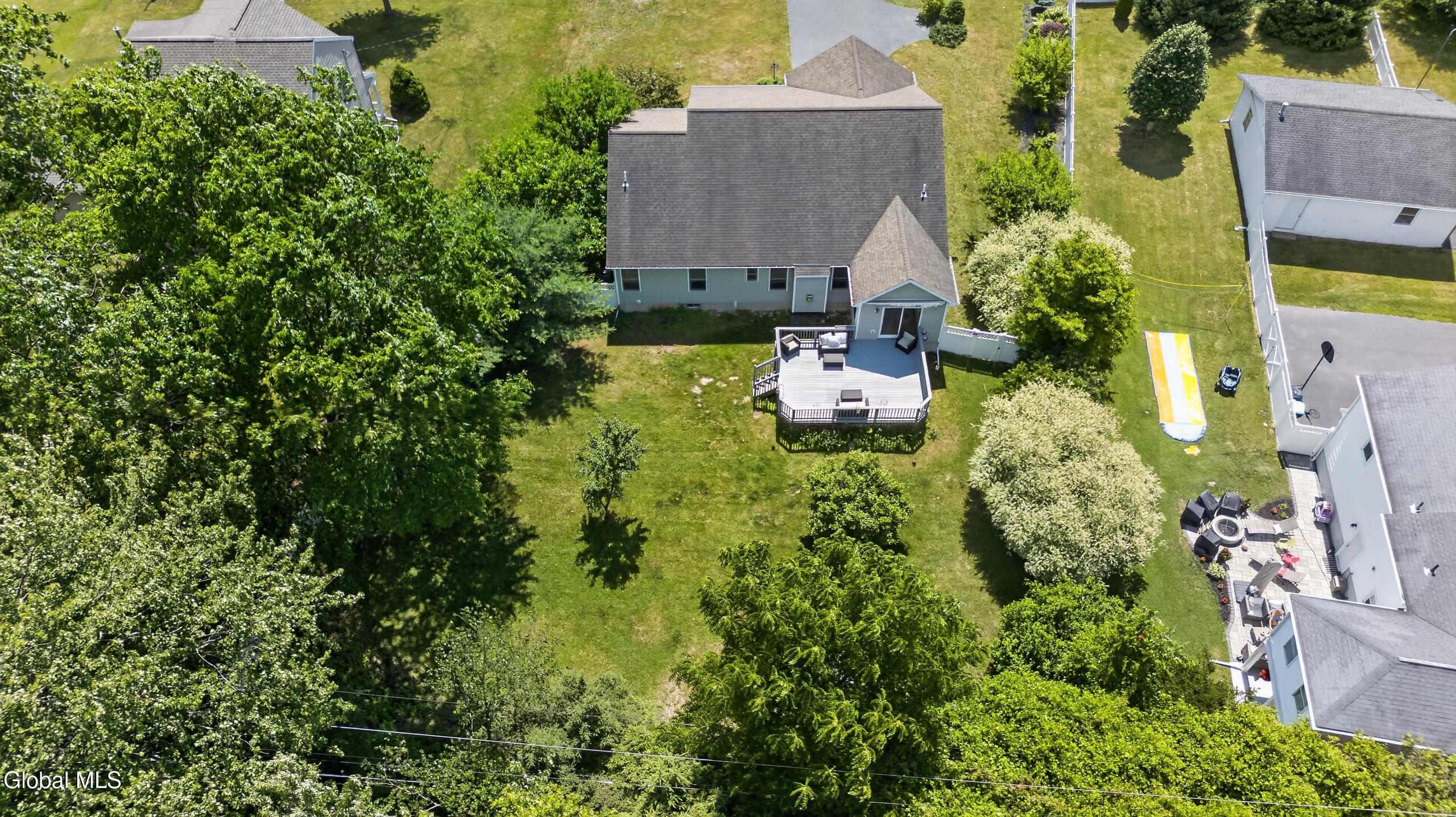 4303 Consaul Road Niskayuna, NY 12304 - Photo 31 of 35 Aerial View of Yard
