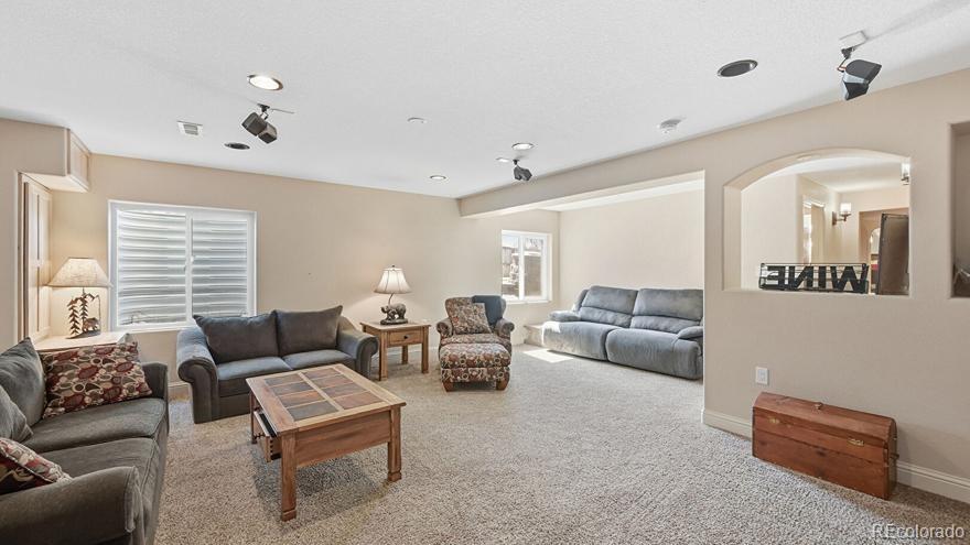 7869 Solstice Way Castle Rock, CO 80108 - Photo 29 of 41 a living room with furniture and a large window