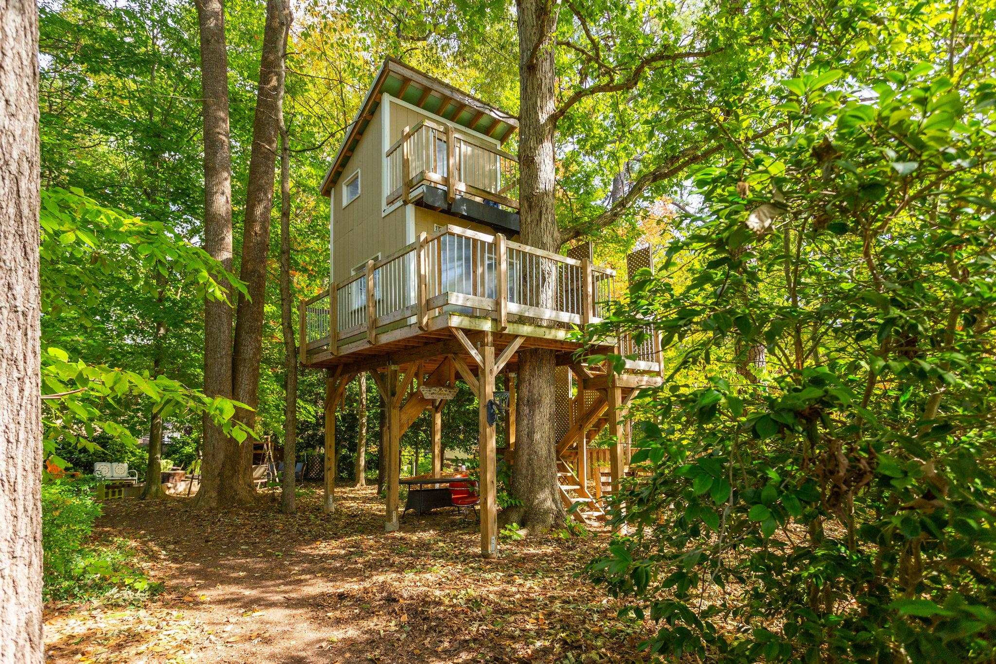 5008 Picardy Place Raleigh, NC 27612 - Photo 36 of 79 Amazing tree house