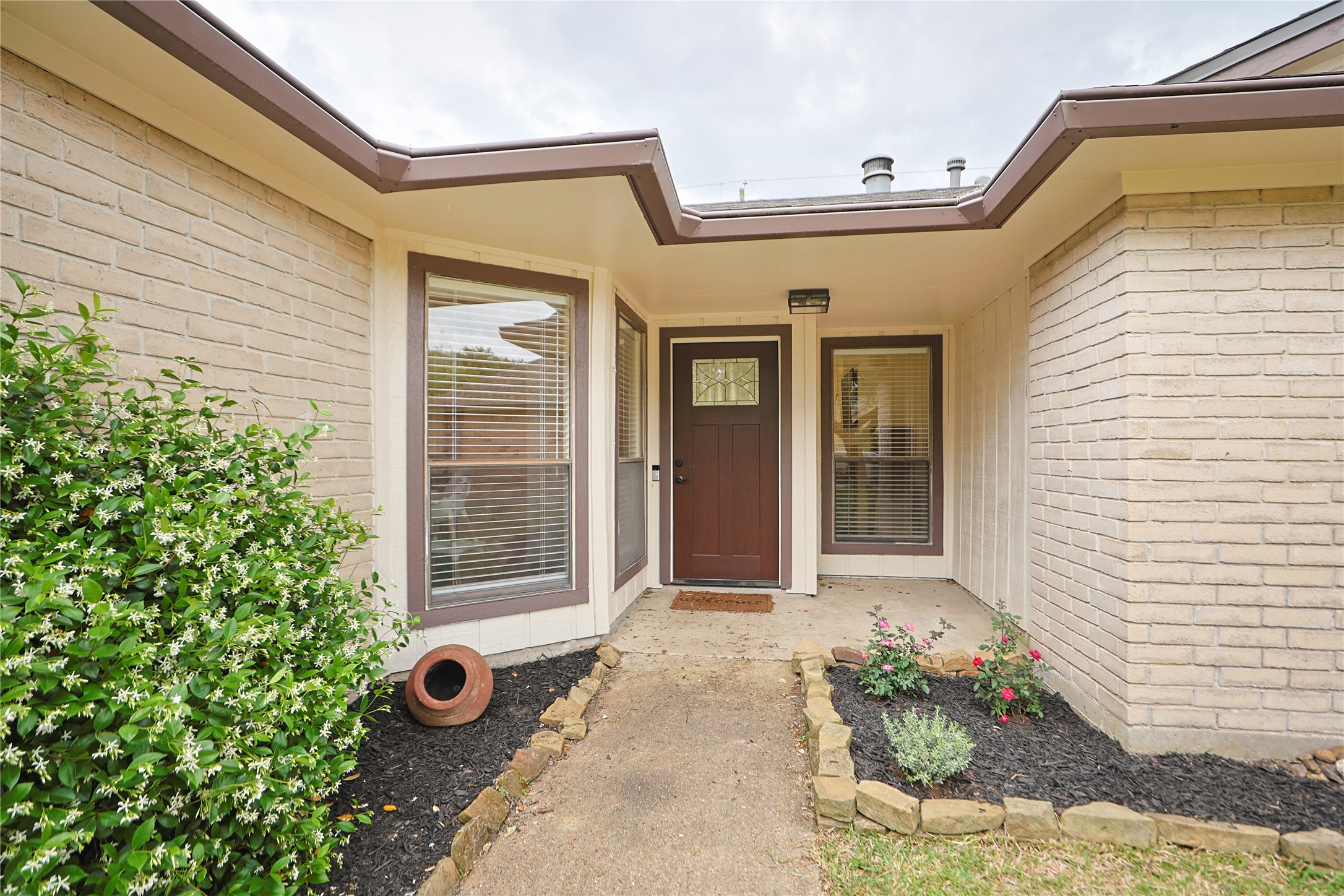 9719 Orangevale Drive Spring, TX 77379 - Photo 24 of 32 Great curb appeal with lovely elevation and landscaping.