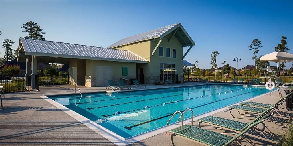 8132 Tranquil Lake Way Conroe, TX 77385 - Photo 30 of 32 2nd community pool is great for swimming laps.