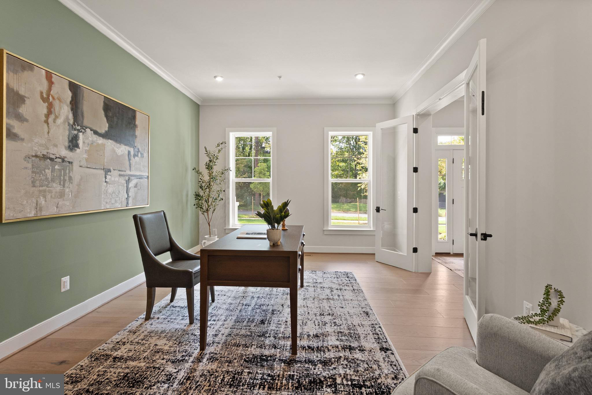 7211 Barnett Road Bethesda, MD 20817 - Photo 16 of 45 Main Level Study