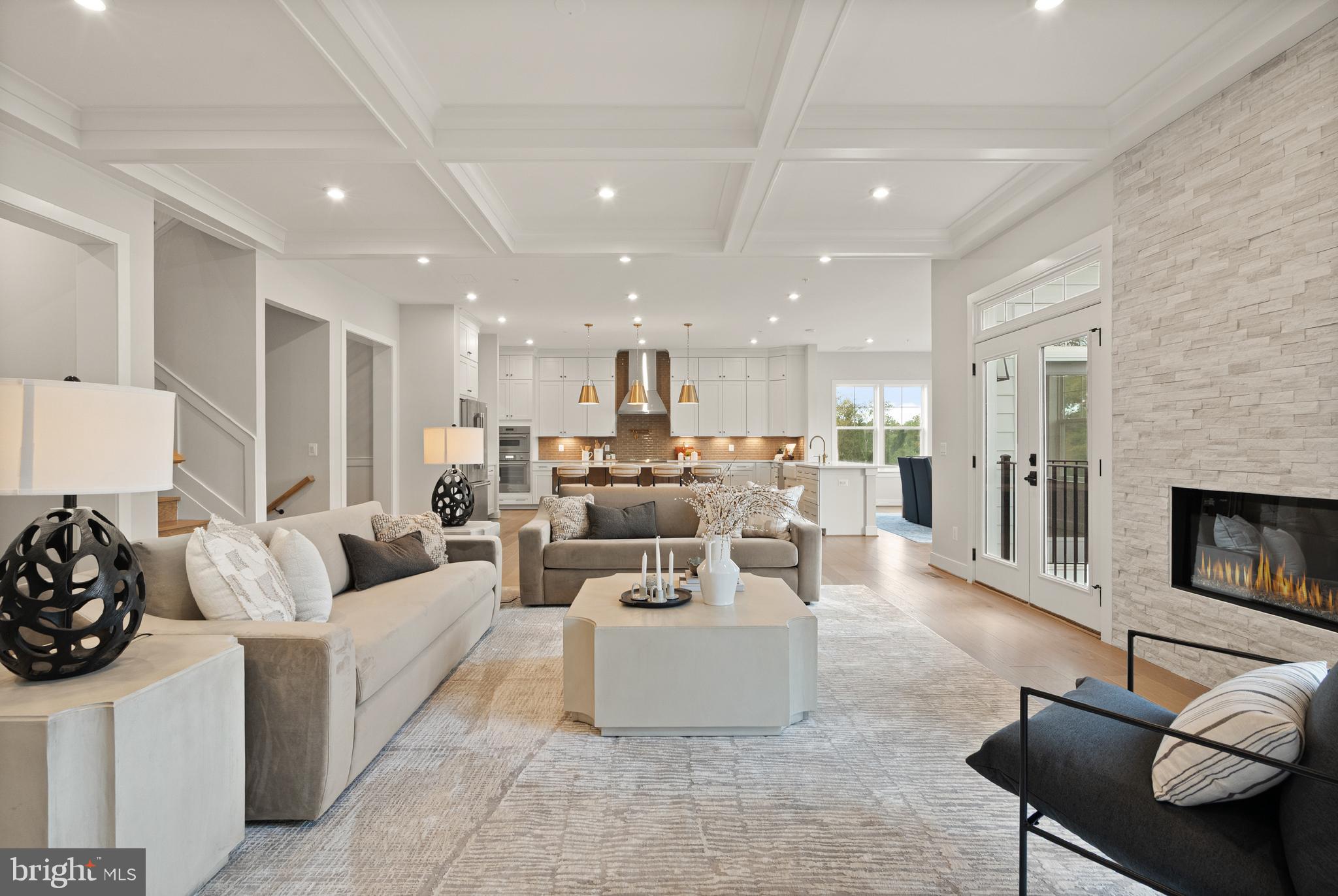 7211 Barnett Road Bethesda, MD 20817 - Photo 7 of 45 Great Room to Kitchen