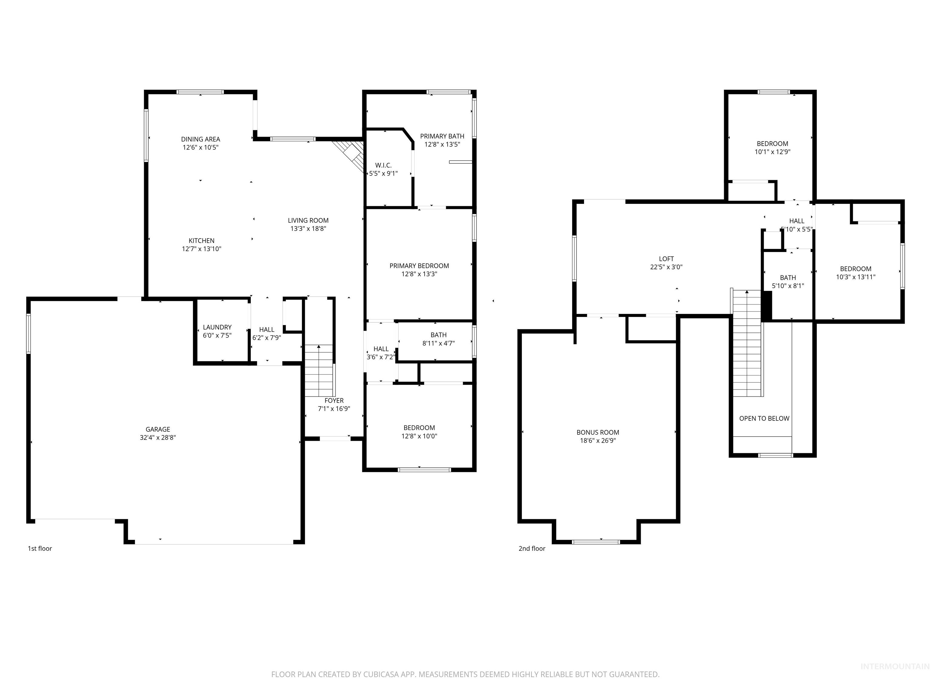 18593 South Pleasant Valley Road Kuna, ID 83634 - Photo 46 of 46 Floor plan