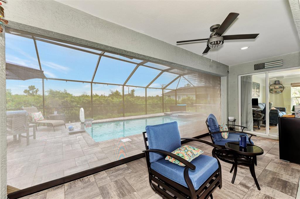 8 Amidship Road Placida, FL 33946 - Photo 34 of 47 a living room with furniture and a large window