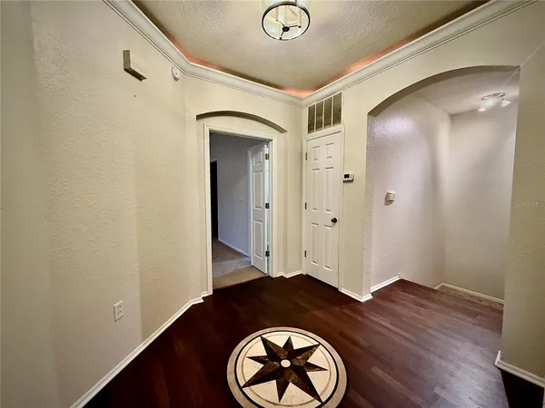 a view of empty room