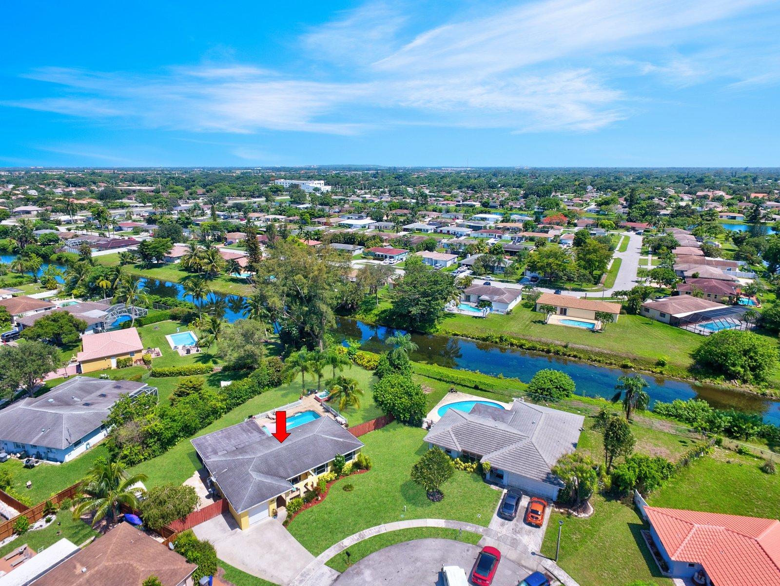22206 Aquila Street Boca Raton, FL 33428 - Photo 66 of 73 an aerial view of residential houses with outdoor space