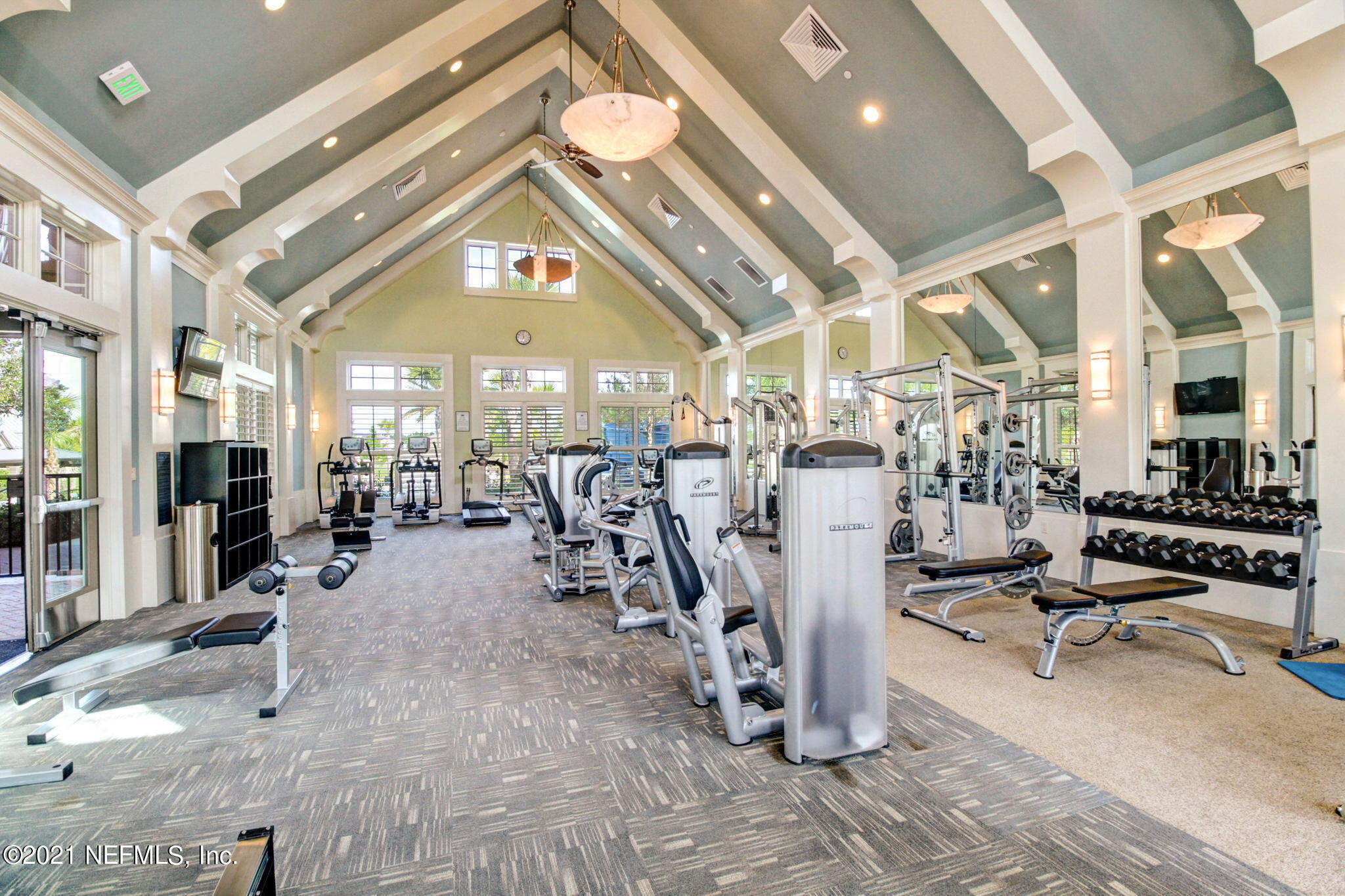33 Adler Place St. Johns, FL 32259 - Photo 45 of 82 a view of a room with gym equipment
