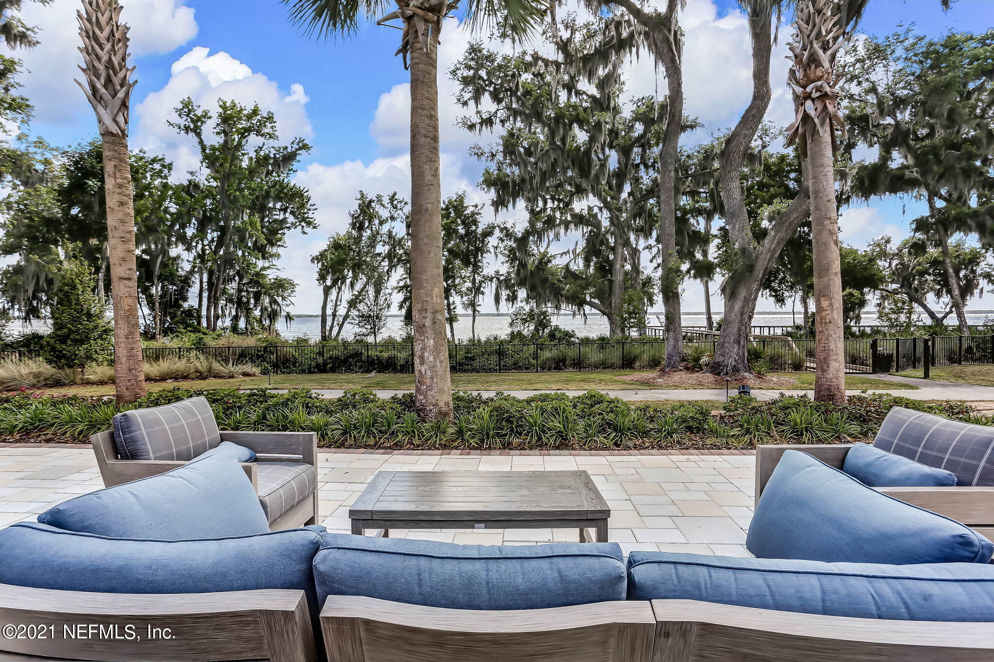 33 Adler Place St. Johns, FL 32259 - Photo 55 of 82 a view of patio with couches and a fire pit