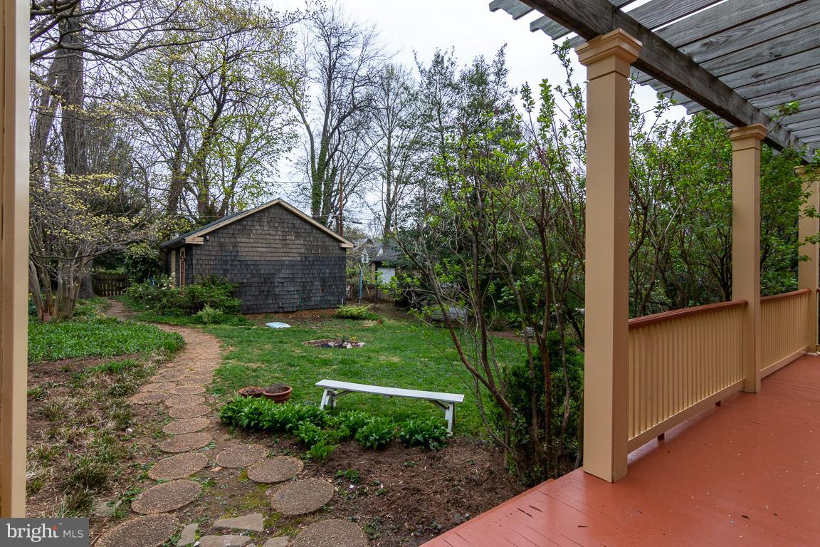 209 Oakdale Road Baltimore, MD 21210 - Photo 26 of 29 Back porch to yard