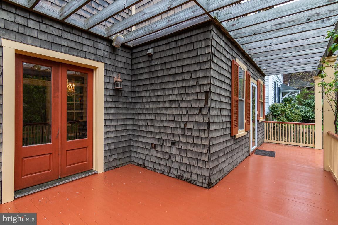209 Oakdale Road Baltimore, MD 21210 - Photo 27 of 29 Rear porch off Kitchen and Dining Room