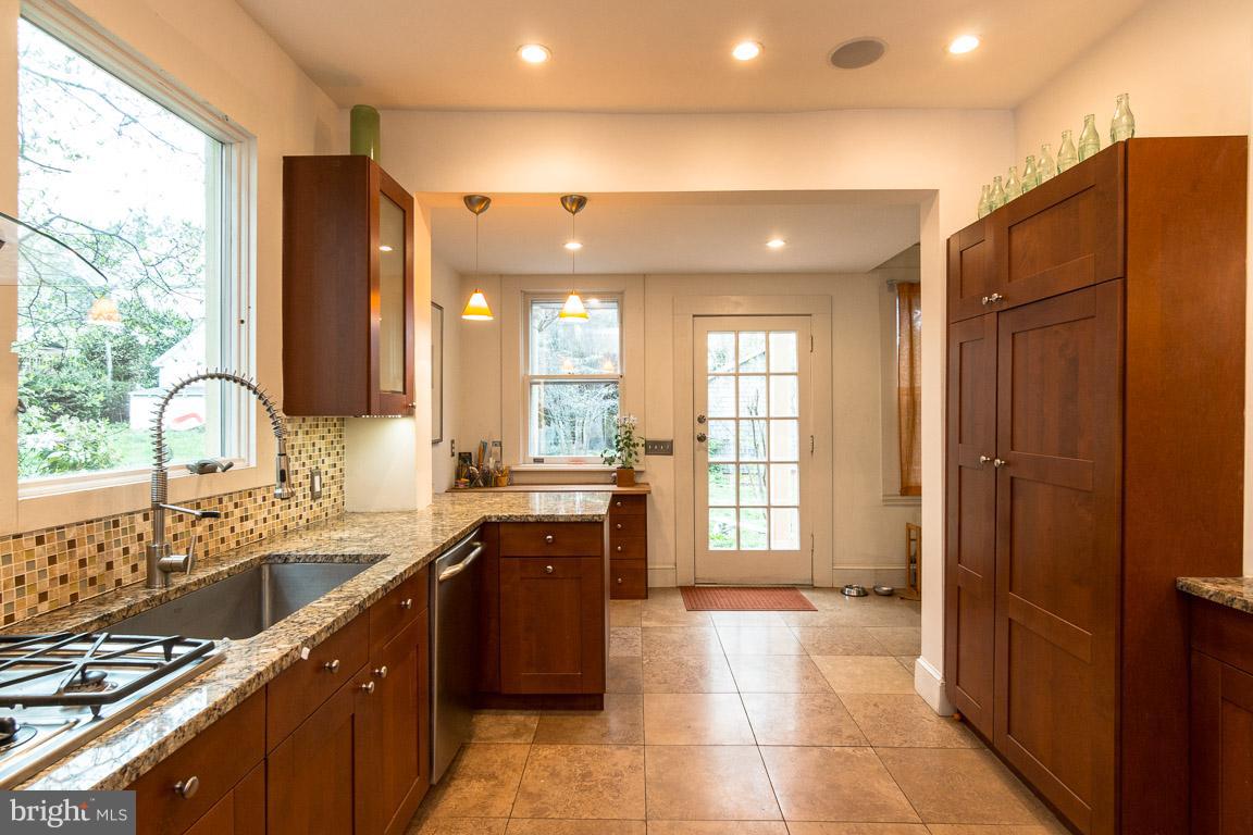 209 Oakdale Road Baltimore, MD 21210 - Photo 9 of 29 Renovated Kitchen with heated floors!