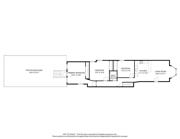 $4,000 | 91 A Palisade Avenue, Unit 1, Jersey City, NJ 07306