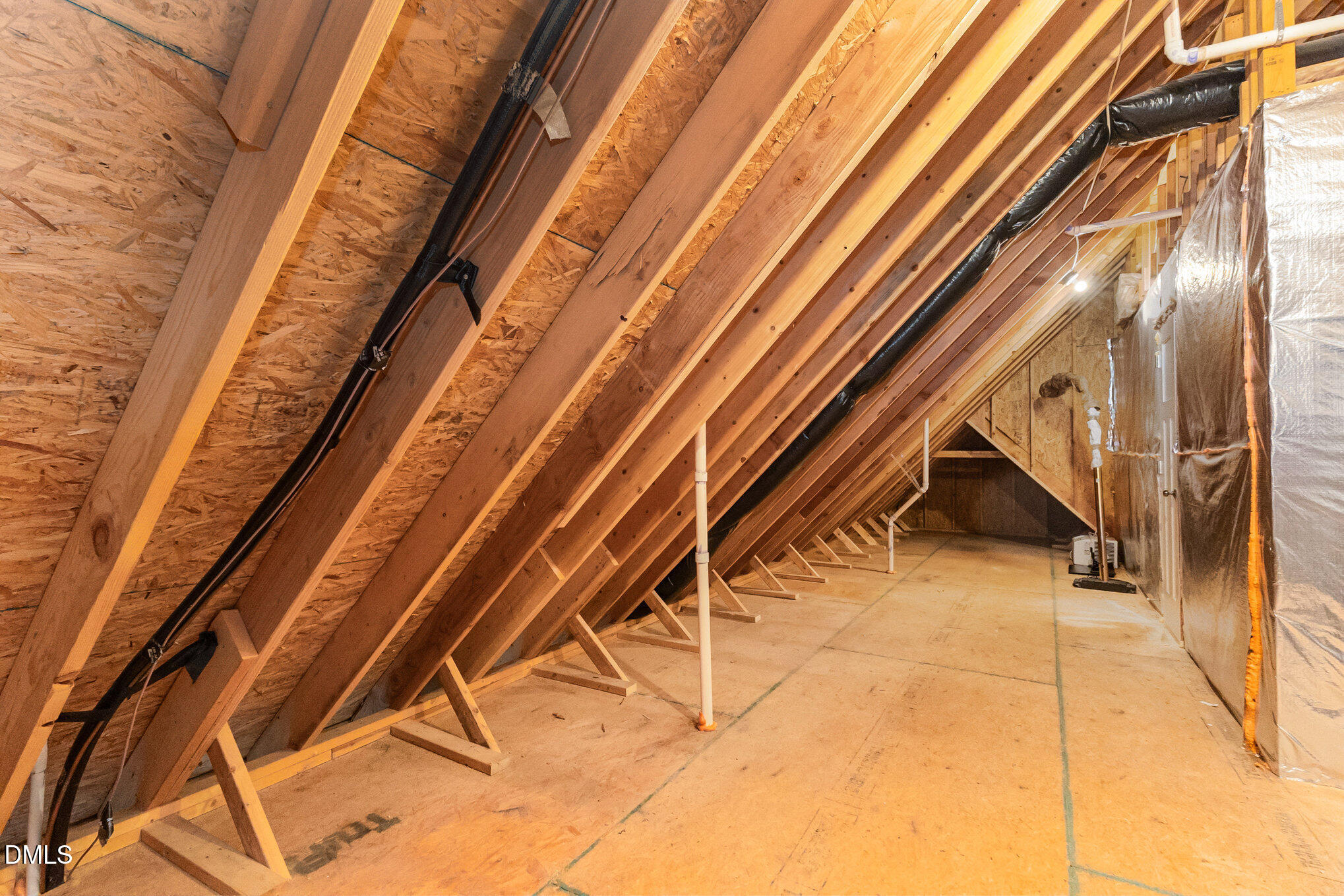128 Waterleaf Place Clayton, NC 27527 - Photo 51 of 57 a view of under construction room and staircase