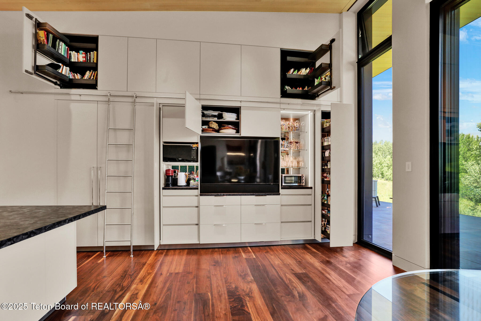 200 North W Ridge Road Jackson, WY 83001 - Photo 14 of 61 Eggersman kitchen pantry wall storage