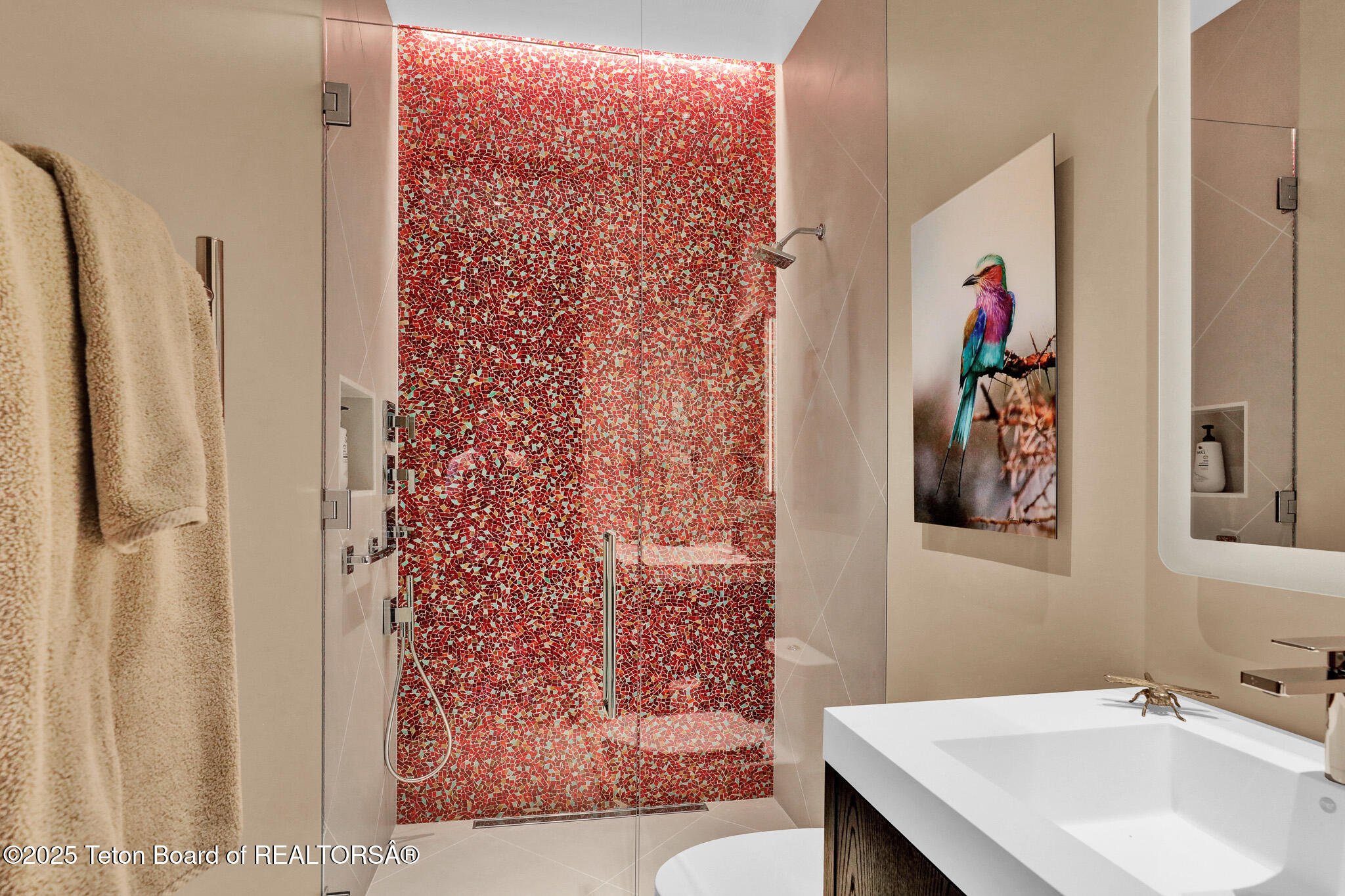 200 North W Ridge Road Jackson, WY 83001 - Photo 50 of 61 Lower level guest suite 1 bathroom