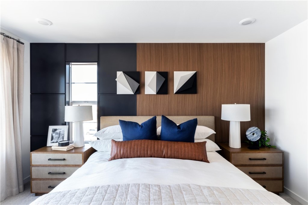 1479 Azalea Circle Gardena, CA 90247 - Photo 27 of 33 a bedroom with a bed and wooden floor