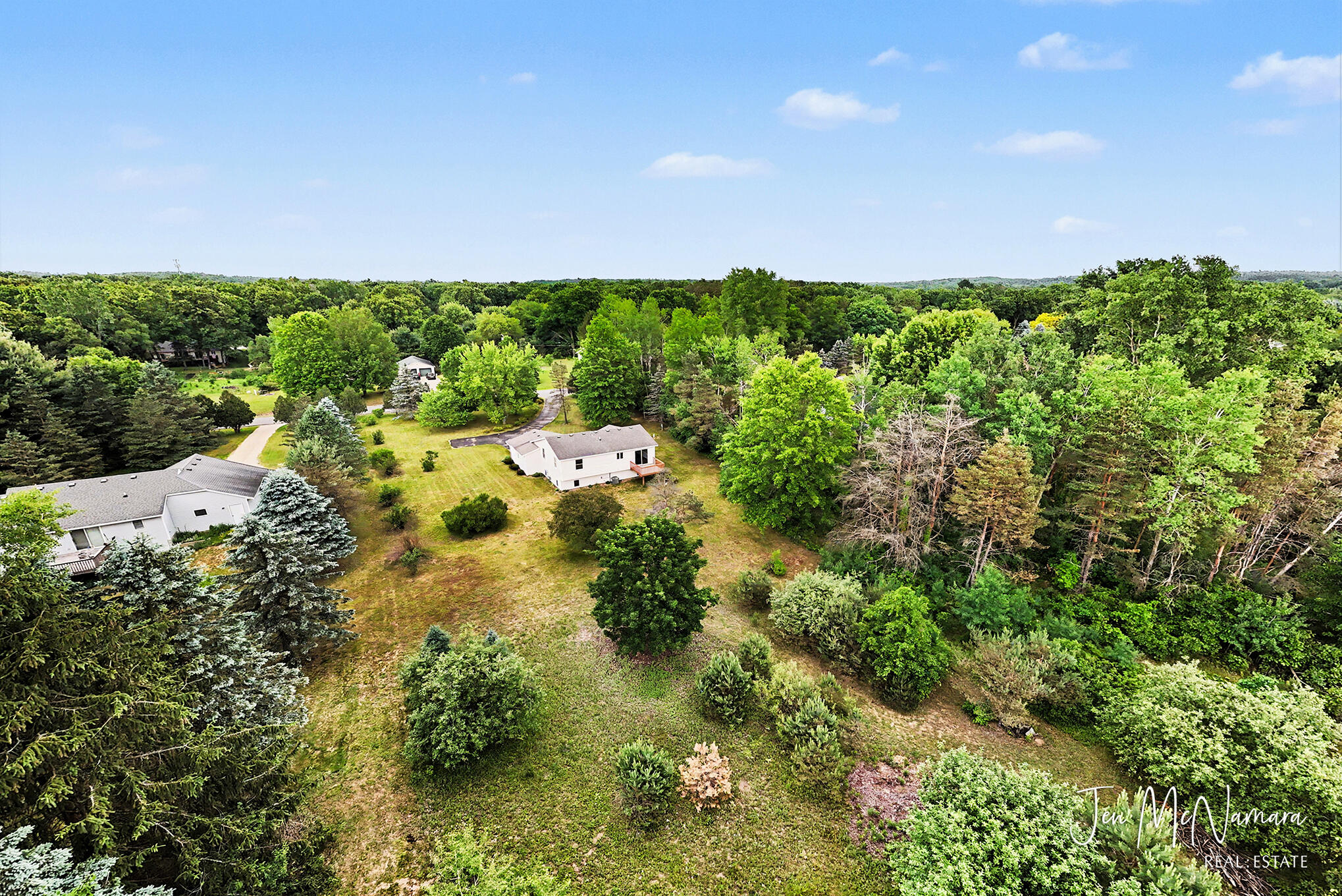 4050 Rector Street Northeast Rockford, MI 49341 - Photo 26 of 32 1+ Acre Backyard Aerial