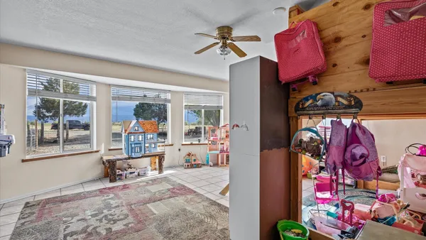 a view of kids room with toys