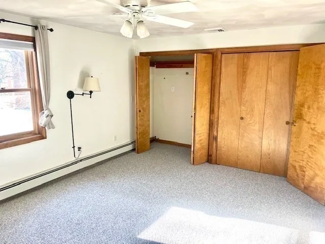 a view of a bathroom with a shower