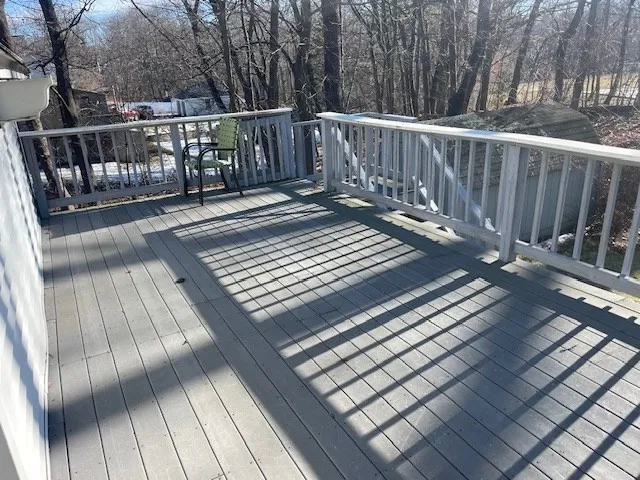a view of deck