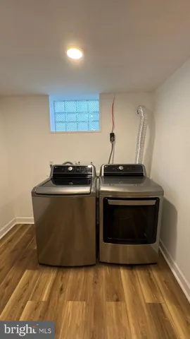 a view of a house with a large window
