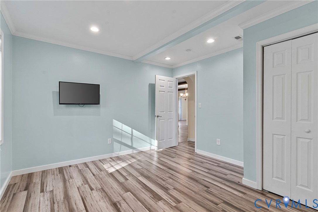 8059 Varina Road Henrico, VA 23231 - Photo 20 of 45 a view of empty room with wooden floor