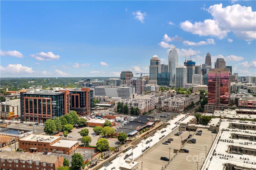 1433 Camden Road Charlotte, NC 28203 - Photo 18 of 22 a city view with lot of high rise buildings