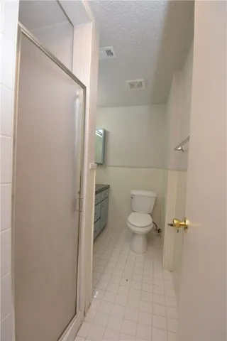 a bathroom with a toilet