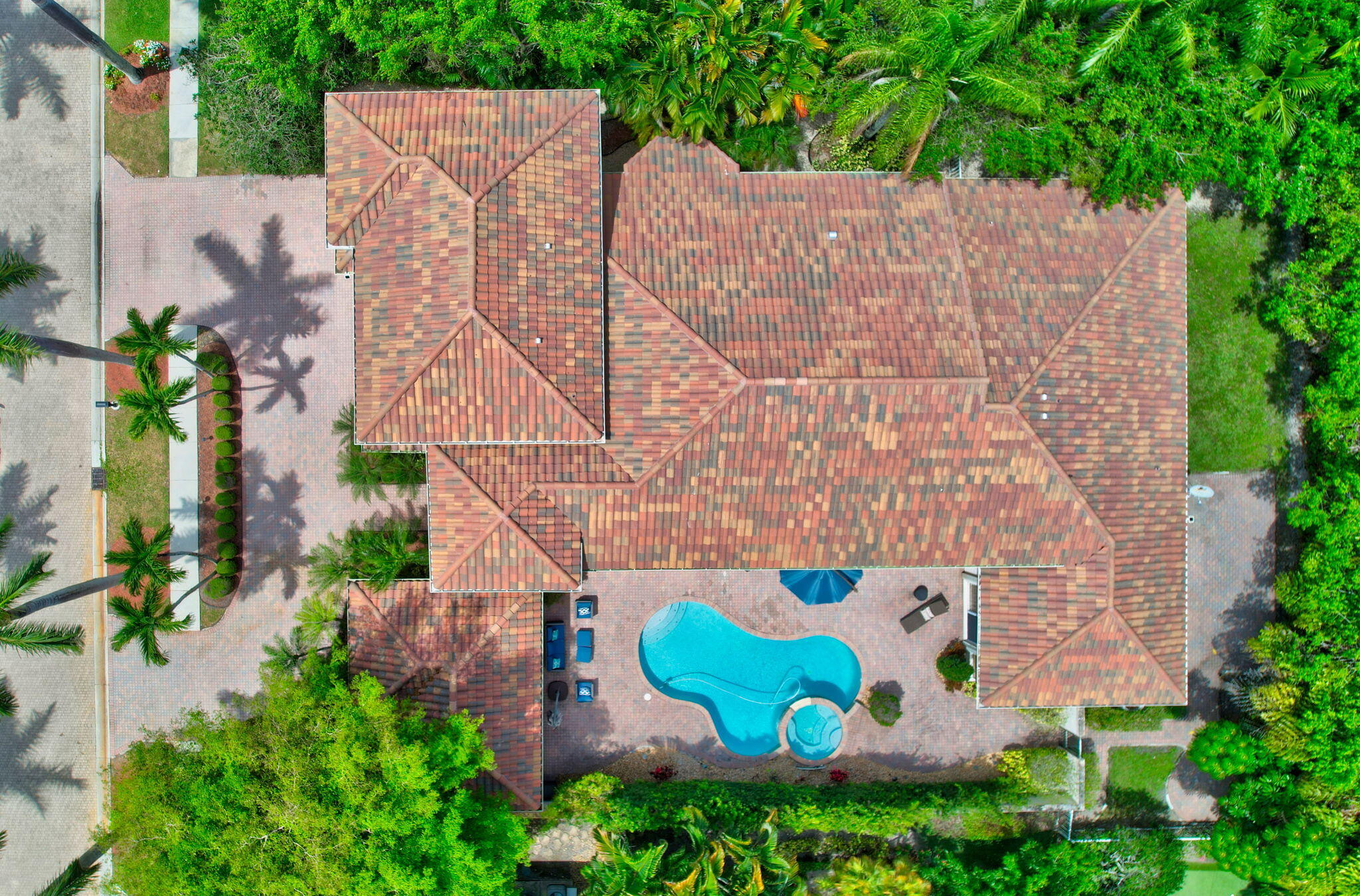21670 Frontenac Court Boca Raton, FL 33433 - Photo 44 of 49 Aerial of home with 2020 roof