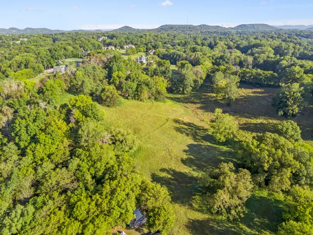 a view of an outdoor space and a mountain view